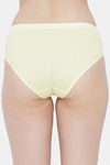 Bleeding Heart High Rise Full Coverage Bikini Panty (Pack of 2) - Green Yellow — thumbnail 3